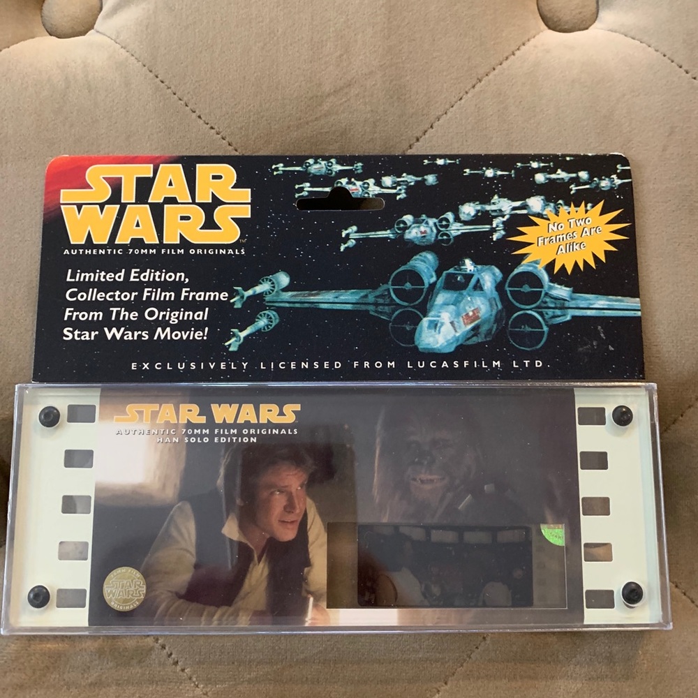 Star Wars film frame